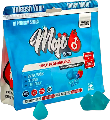 Mojo Grow Male Performance Enhancer Herbal Libido Gummies 2