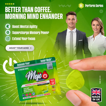 Mojo Kickstart Nootropic Gummies Adhd Focus Memory Best Brain Booster Mental Clarity Nootropics Neurotropic Uk Supplement 7