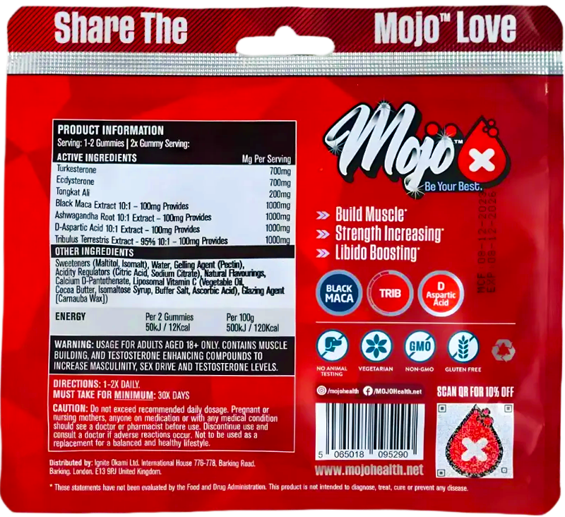 Mojo Testo Gumies