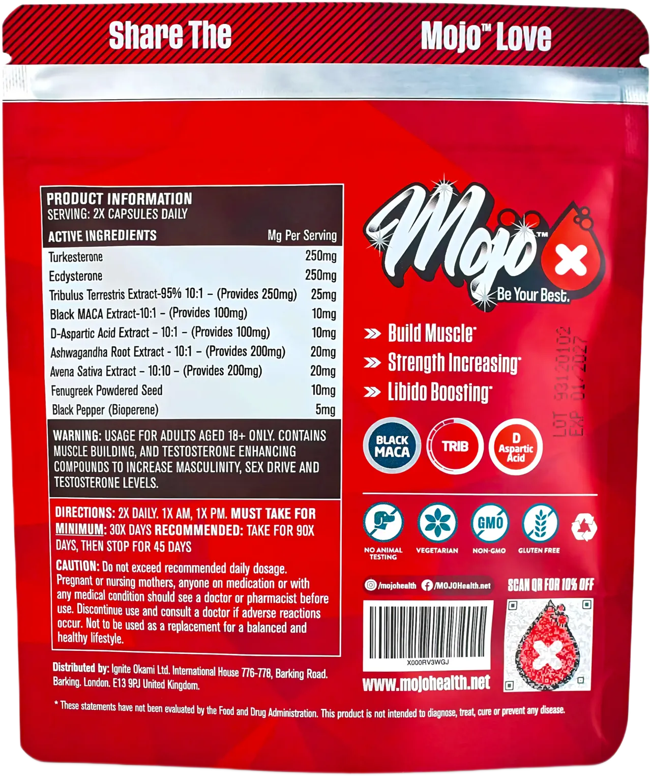 Mojo Testo