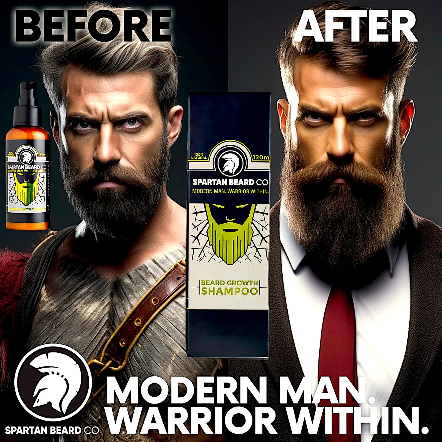 Spartan Beard Co Beard Growth Shampoo Wash 7